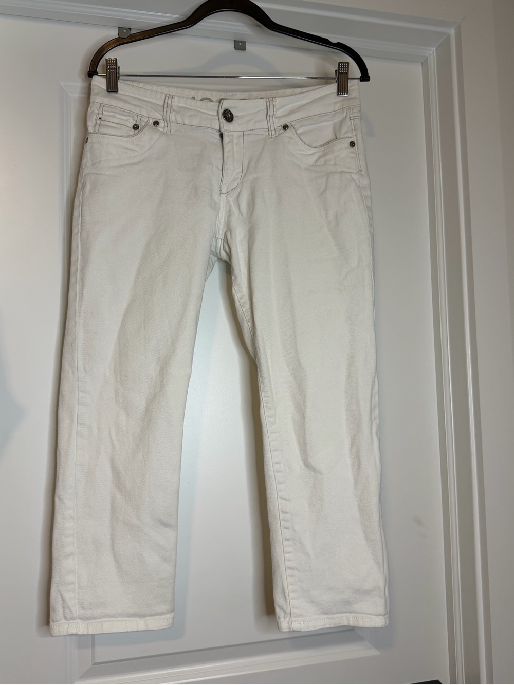 dELiA*s White Straight-Leg Women’s Jeans